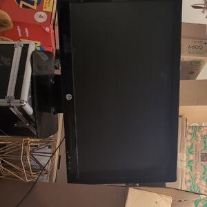 HP Sleek Black Monitor